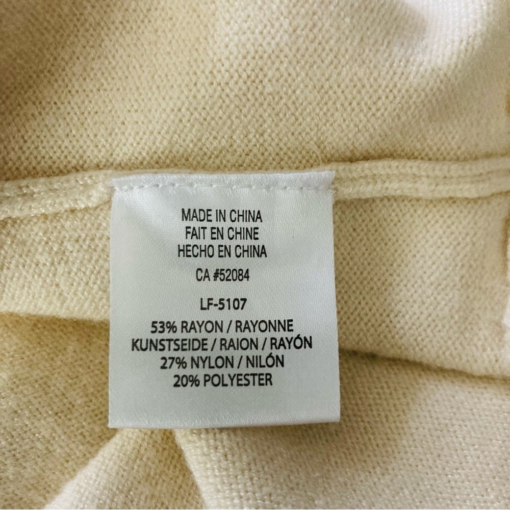 Anthropologie La Fee Verte cream colored open side maxi sweater. Size XS - Picture 6 of 6